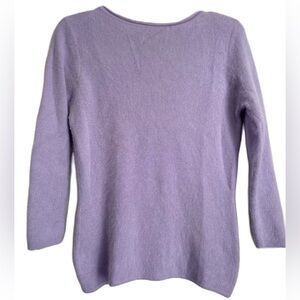 Hunt Club Soft Vintage Angora 3/4 Sleeve Pullover Sweater, Size: Small